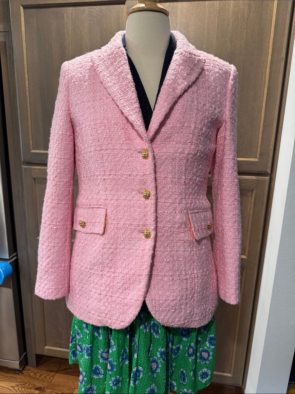 Zara -Textured Tailored Blazer Jacket